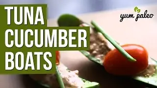 Tuna Cucumber Boats