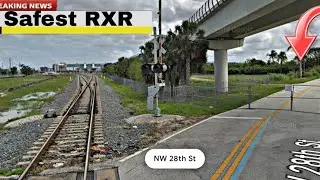 The Safest Railroad Crossing in Miami and the USA