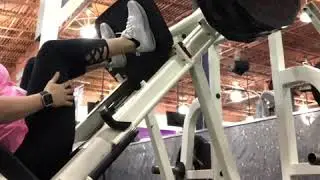 450lbs leg press