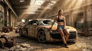 Recovering a Completely Destroyed Audi R8 | COMPLETE ASMR PROCESS
