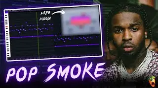 How To Make DARK DRILL BEATS Like Pop Smoke From Scratch In FL Studio (Hindi)