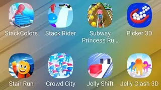 Stack Colors,Stack Rider,Subway Princess Runner,Picker,Stair Run,Crowd City,Jelly Shift,Jelly Clash