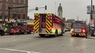 Chicago fire department rig compilation