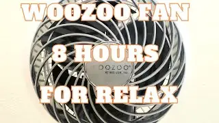 Best WOOZOO Fan Sound 8 Hours For Sleep, Focus And Relax 😴 Dark Screen After 10 Minutes 😴