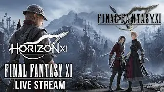 🔴 LIVE - Exploring Final Fantasy XI Horizon! | Learning the Game!