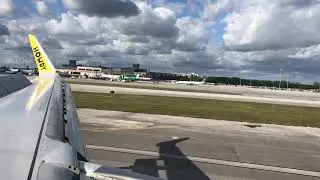 Hard A320 landing at Palm Beach International Airport (PBI)