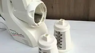 Presto SaladShooter Electric Slicer/Shredder Mini Food Processor