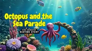 Octopus and the sea parade | English moral story | Kids bedtime story