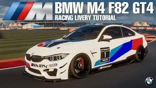 BMW M4 F82 GT4 Racing Livery Tutorial | Car Parking Multiplayer 2