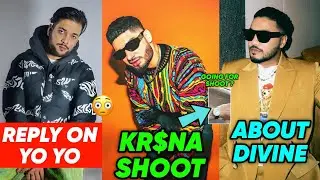 Krsna Shoot New Mv 🤯 Ikka Reply On Honey Singh | Raftaar React On Divine Aag Song 