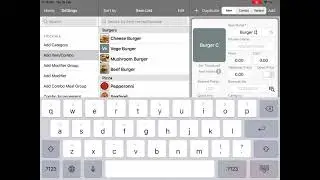 Genius POS Setup Combo Meal