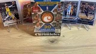 Opening NBA trading cards - panini chronicles - HANGER BOX - Zion? Ja? Lebron?