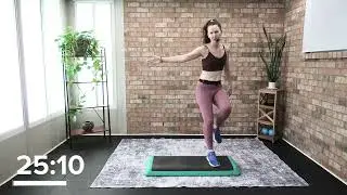 Sculpt & Cardio Blast: Fast-Paced Step Aerobics, Cardio Boxing, Bodyweight Burner!  Empowered In 30