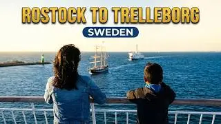 Ferry Trip from Rostock 🇩🇪 to Trelleborg 🇸🇪