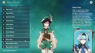 Venti talking about Eula | Genshin Impact