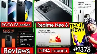Poco f8 ultra, Iqoo 15, Realme neo 8, One plus 15r, Realme p4x, Samsung a77, Poco pad m1, Poco f8,