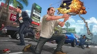 Trevor's Epic Rampage! Grand Theft Auto 5 Gameplay! (Xbox 360)
