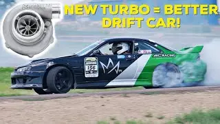 2JZGTE Swapped Nissan 240sx S14 gets a NEW SINGLE TURBO! - Garrett Gtx3076r Gen2