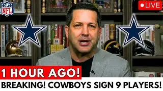 IT'S OFFICIAL! COWBOYS CONFIRM SIGNING OF 9 STAR PLAYERS! SEE WHO THEY ARE! COWBOYS NEWS