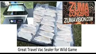 AVID AMOR ultra Chamber Vacuum Sealer, Soup, Fish, Water, Best Sealer for Traveling Outdoorsman