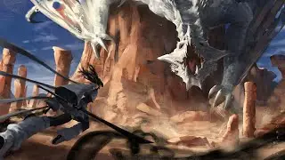 Sands 4 - Digital Painting Process | Nyx Aurelia