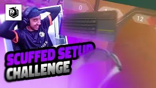 PLAYING A RADIANT RANKED WITH SCUFFED SETUPS | Scuffed Setup Challenge