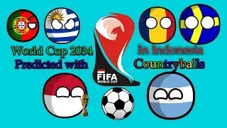 World Cup 2034 in countryballs