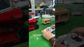 Small body, big power! LESU Metal Aoue 1/14 RC Hydraulic Dozer 850K function demonstration #rcmodel