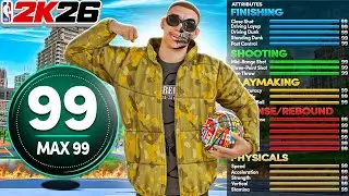 ONE OF THE BEST ISO SHOT ERASING-MID RANGE BUILDS IN 2K26 (MY FIRST OFFICAL BUILD IN NBA 2K26......)