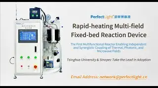 Minute-scale heating to 500&deg;C! Light, heat, and microwave three-field coupled reaction device