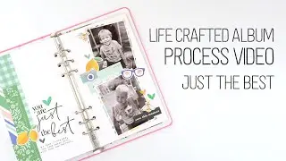 Life Crafted Album Process // Just the best // Citrus Twist Kits