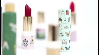 Biodegradable Packaging Paperboard Lipstick Tube Container Paper Lip Balm Tubes-CNPAX Packaging