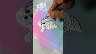Специальное предложение на Хэллоуин 👻 Текстурированное привидение своими руками 🎃 Простое жуткое ...