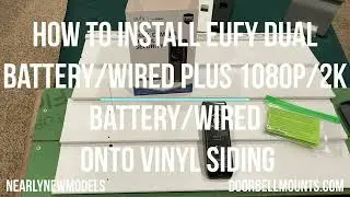 How to Install Eufy Dual onto Vinyl Siding