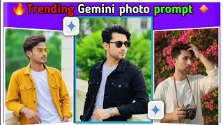 Gemini photo 📸 editing tutorial | New trending Gemini photo editing | Ai trending photo edit 