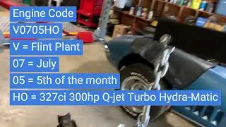 numbers matching, 68 Corvette restoration project 14 of ?