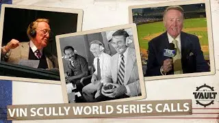 Vin Scully called some MEMORABLE World Series clinching games! (THREE walk-offs to win World Series)