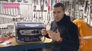 Цена качесвто. Генератор Central Power 3.5 кВт МЕДЬ, AVR. Первый пуск.ТЕСТ нагрузкой Украина 2023