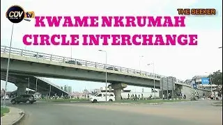 Accra Kwame Nkrumah Circle Interchange via Tesano and Kanda: Enjoy the ride!