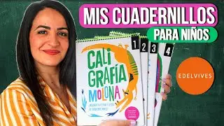 📢 Presento CALIGRAF&Iacute;A MOLONA: mis CUADERNOS DE CALIGRAF&Iacute;A para ni&ntilde;os con Edelvives 📚✍️