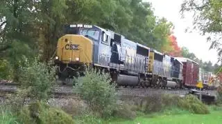 CSX Q621 in Lacona NY....10-22-2016