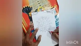 Margazhi month kolam design #kolam #drawing #tamil #margazhi #designs