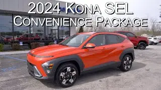 New Soultronic Orange Pearl 2024 Hyundai Kona SEL Convenience Package at Hyundai of Cookeville