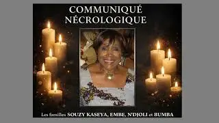 Souzy Kasseya est en deuil, il a perdu son &eacute;pouse, Maman B&eacute;atrice, Pleurez avec lui. Assistez le.