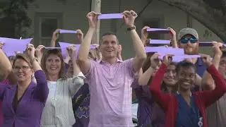 Family Justice Center holds vigil in Pineville