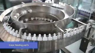 CX-GFT CBD Oil Filling Machine丨10ml 30ml Skin Serum Tincture Essential Oil Filling Capping Machine