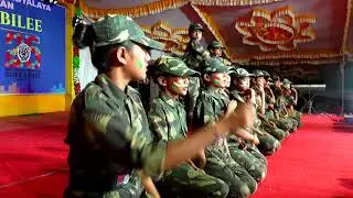 Patriotic Dance Performed by Students of JNV Patan, Song: Kandhon Se Milte Hain Kandhe - Lakshya