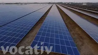 Take An Aerial Tour Of A Massive Solar Farm