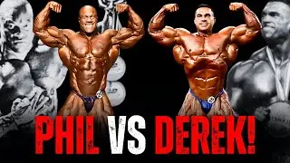 Phil Heath (2013 Mr Olympia) VS Derek Lunsford (2024 Mr Olympia ) - The Ultimate Showdown!