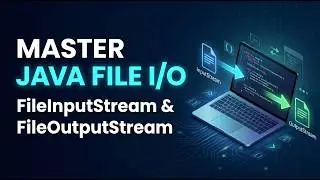 Fileinputstream and FileOutputStream | Full Tutorial with Real World Example